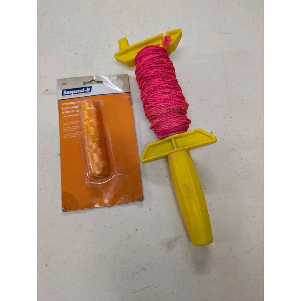PRO STRINGLINER w/PINK STRING/CONSTRUCTION LINE USED